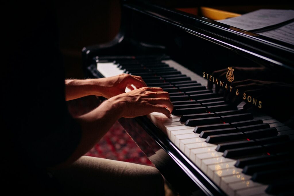 upright piano